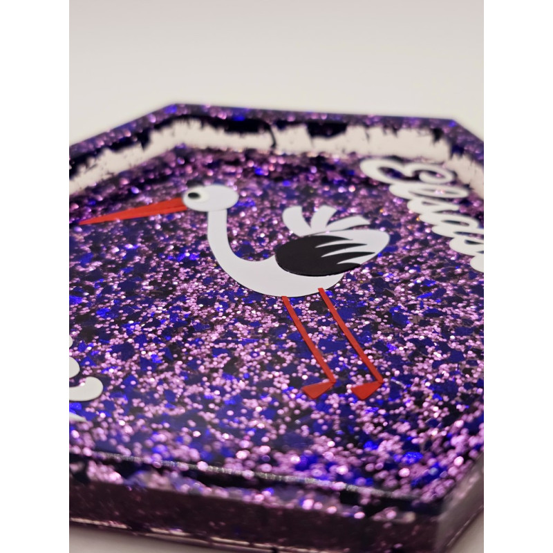 Petit vide poche hexagonal